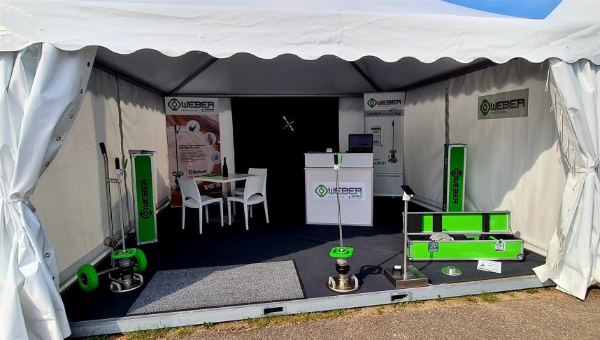 LWD WEBERconnect BLE auf der NordBau 2025